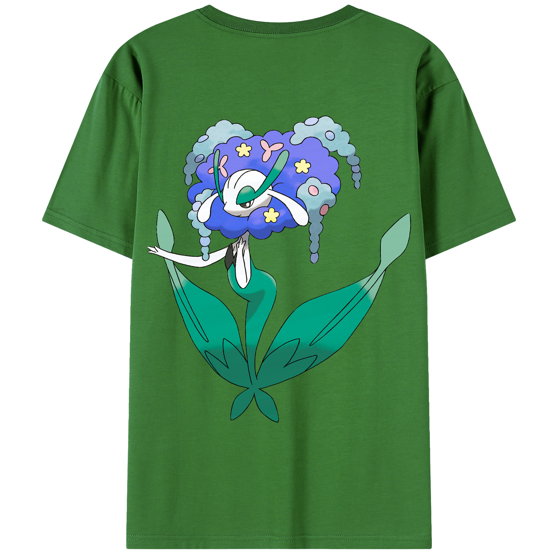 （画像用） ポケットモンスター Pokémon レディース半袖Tシャツ(バックプリント)